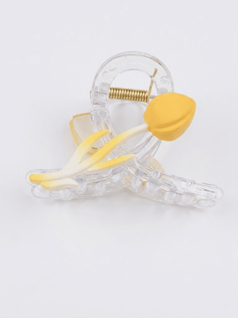 Elegant Tulip Flower Hair Claw Clip
