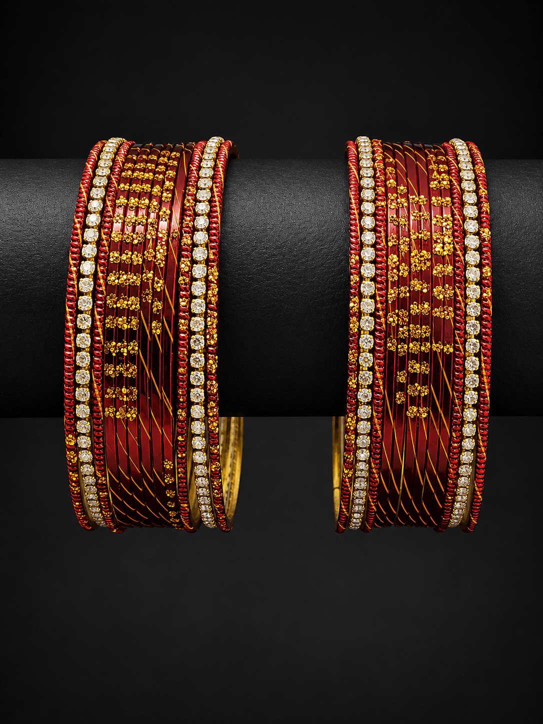 Traditional Gold Bridal Bangle Set