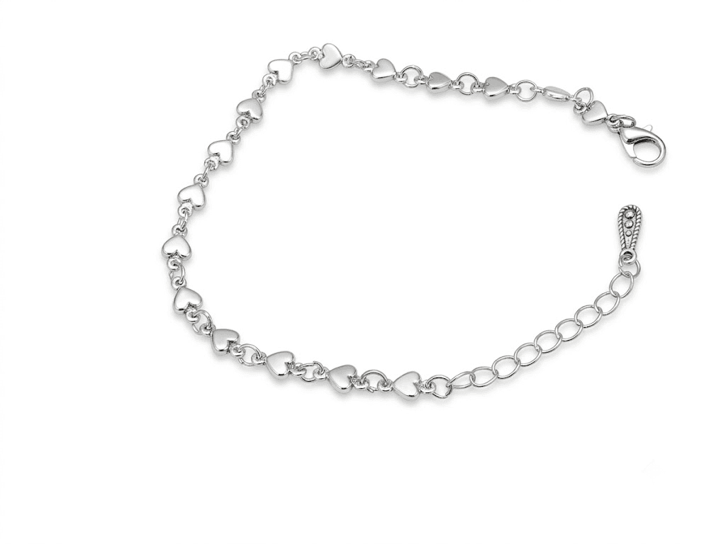 Charm Bracelet Collection with Hanging Drops